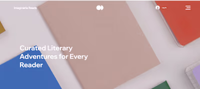 Website Design for Imaginaria Reads