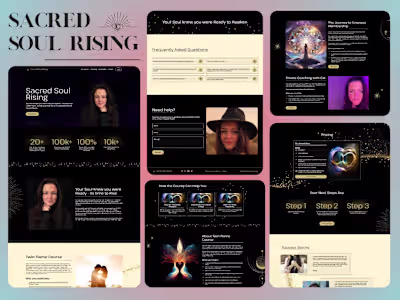 Full Kajabi Website Redesign & Migration 