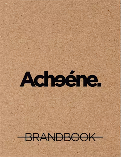 Brandbook Acheene :: Behance