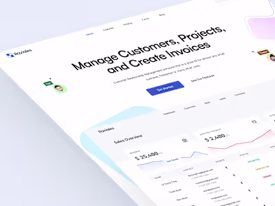 CRM Tool Dashboard: Raviales
