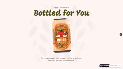 Interactive Web Design for Product Site