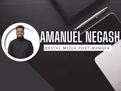 Simple social media video post
