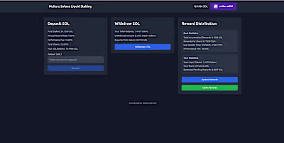 Solana Devnet Liquid Staking Pool
