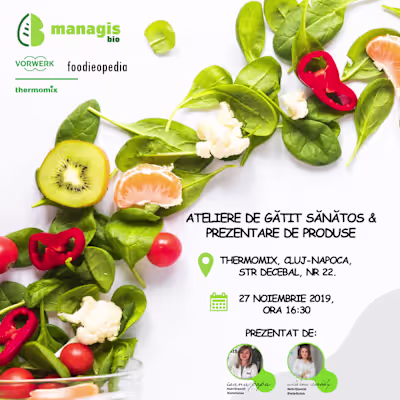 Cooking class by Thermomix and Managis Bio