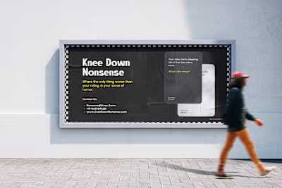 Knee Down Nonsense: A Card Game for Young Riders