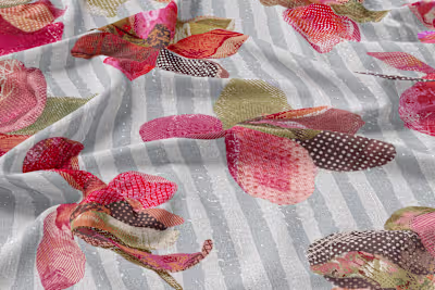 Floral Scrub Pattern Design for Hospitals