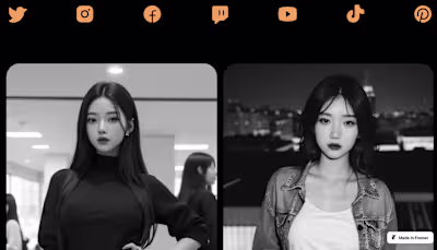 Streamer Portfolio Website