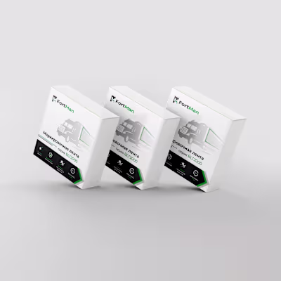 Packaging design for "FortMan"