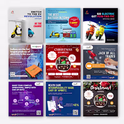 Social media posters