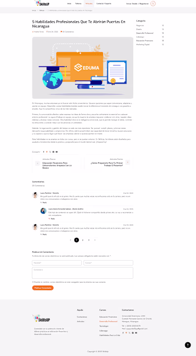 SkillsUp Digital Platform Prototype Design
