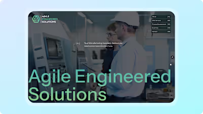 Agile Engineered Solutions Website Redesign