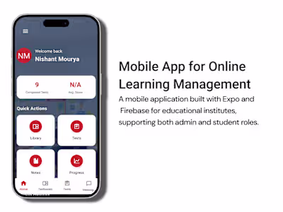 A mobile application built with Expo and Firebase for educat...