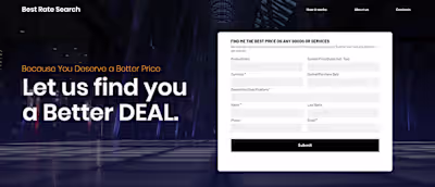 Revolutionizing Price Hunting: The Best Rate Search Platform