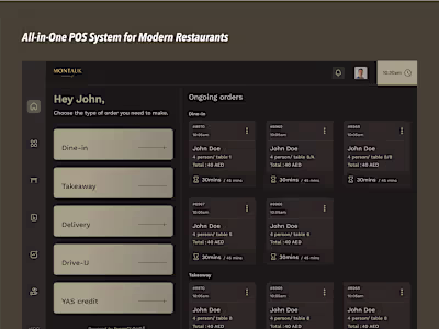 POS System – Simplifying Restaurant Management with Smart UX