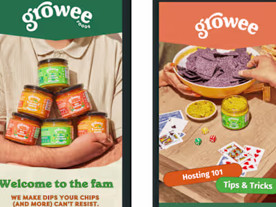 CPG Newsletter design + strategy