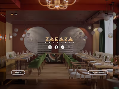 Restaurant Website Design + Framer Development
