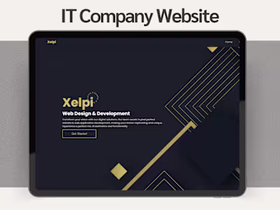 Xelpi IT Company Site