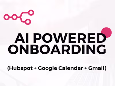 Customer Onboarding Automation with n8n