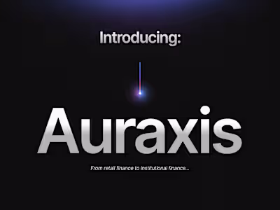 Auraxis Capital Pitch Deck & Branding Exploration