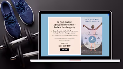 Kajabi Sales Funnel and Course Ecosystem for Longevity Coach