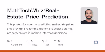Real Estate Price Prediction and Recommendation System