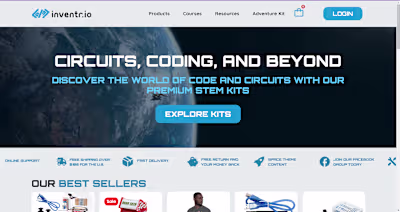 Inventr.io Website Development