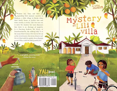 A Mystery at Lili villa Book Cover