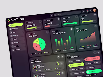 CRM- CashTracker