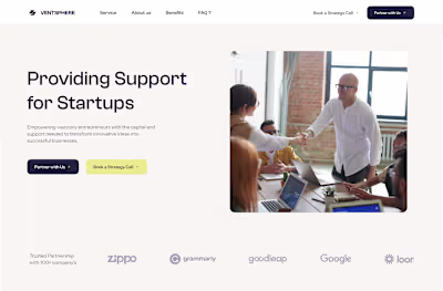 Ventsphere Website Development 
