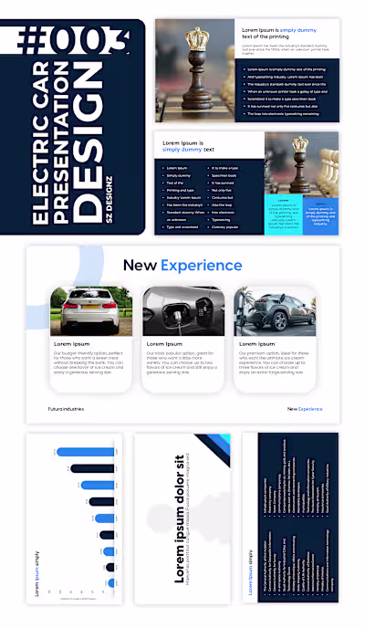 Presentation Template for an Electric Car Company