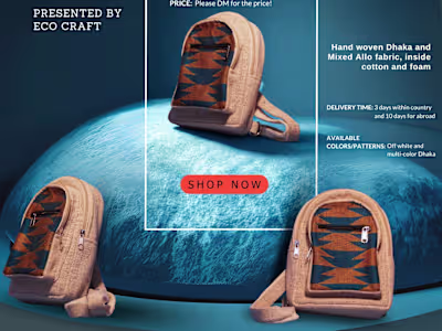 Design of Eco-Friendly Nepali Sling Bag