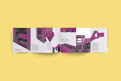 Accordion Fold Booklet - Printing 