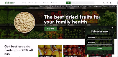 Grocery Store Website