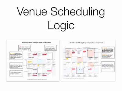 Vendor Scheduling Grid