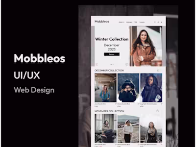 Mobbleos Website Design