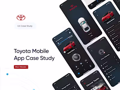 Toyota Mobile app