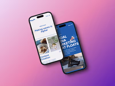 Website Redesign for a Social Media Marketing Agency