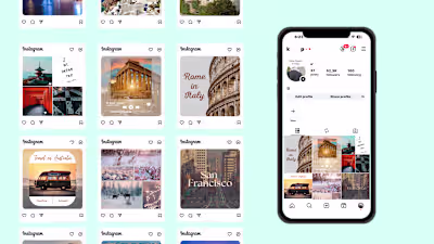 Concept project for a travel brand 