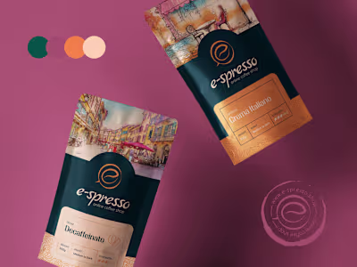 e-spresso Brand, Product & Web Design