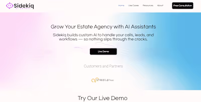 Built an AI voice agent using Retell AI for a residential es...