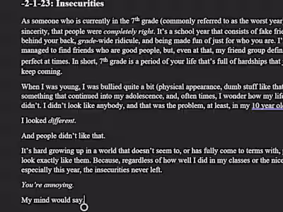 Insecurities