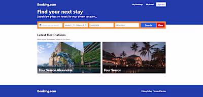Hotel Booking App