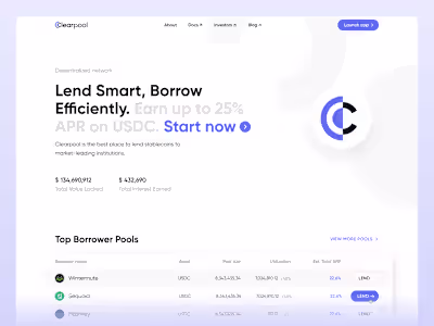 Clearpool – The first decentralized dynamic marketplace