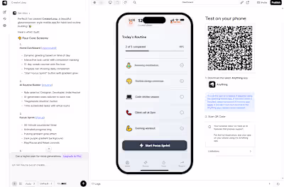 I’m working on a habit-tracker app for designers, devs, and ...
