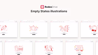 Rodeo Drive - Empty State Illustrations 