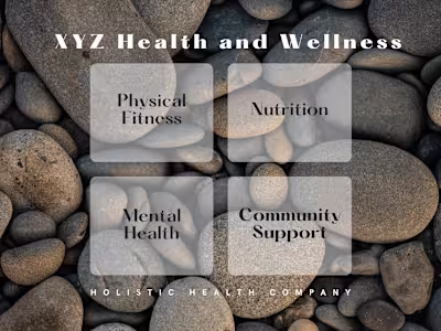Revitalize Your Life with XYZ Health and Wellness Company