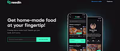 Needin - Home-Cooked Food Delivery App