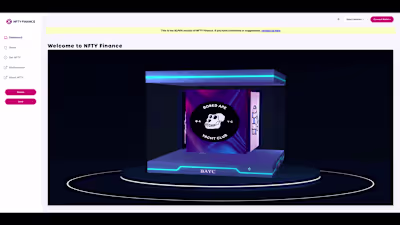 NFTY Finance Animation on Vimeo