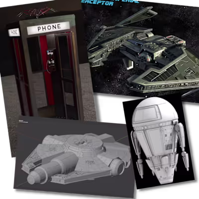Hard-surface 3D Model: Other WIP