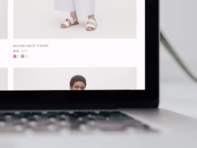 User testing for a fashion retailer web/App